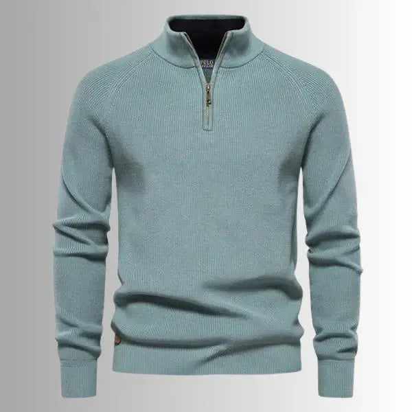 (NEW) BEST SELLER - Kevin® | Gebreide Ritssweater Voor Mannen