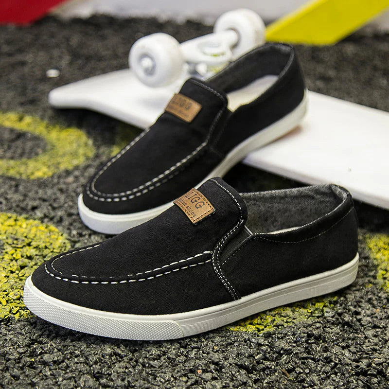 Heren Instappers Casual Canvas Zachte Slip On