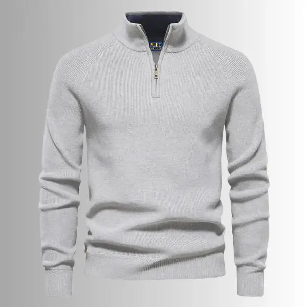 (NEW) BEST SELLER - Kevin® | Gebreide Ritssweater Voor Mannen