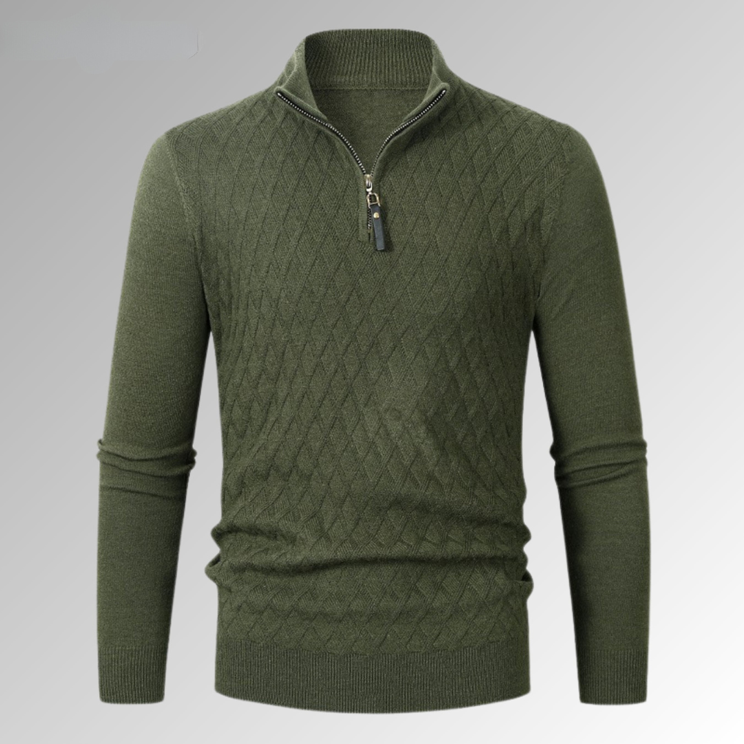 (NEW) BEST SELLER - Milton® | Premium Zip Sweater